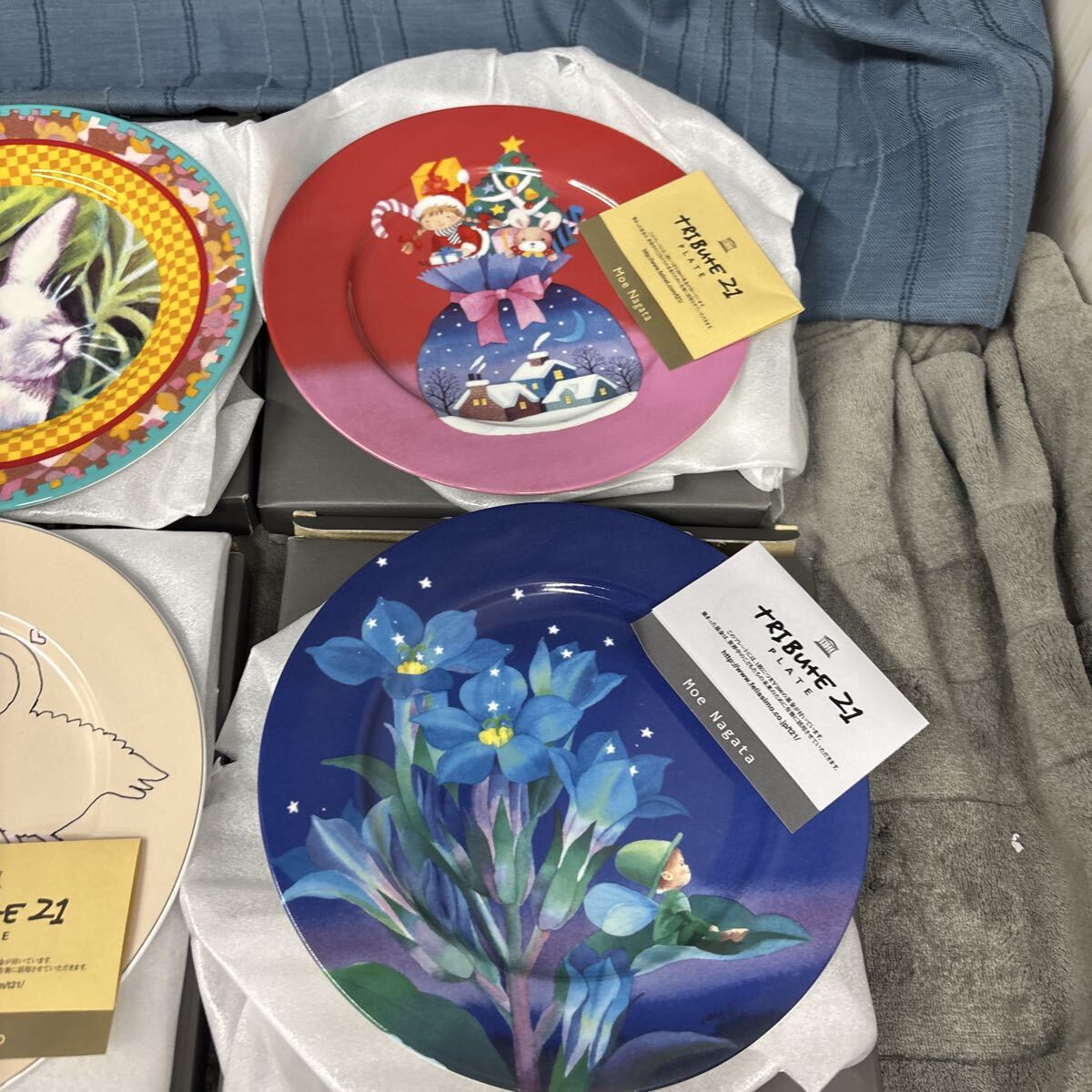 フェリシモトリビュート21 食器 プレート 皿 洋食器　有名人デザイン　まとめ売り　FELISSIMO 宇野亜喜良　など　③_画像5
