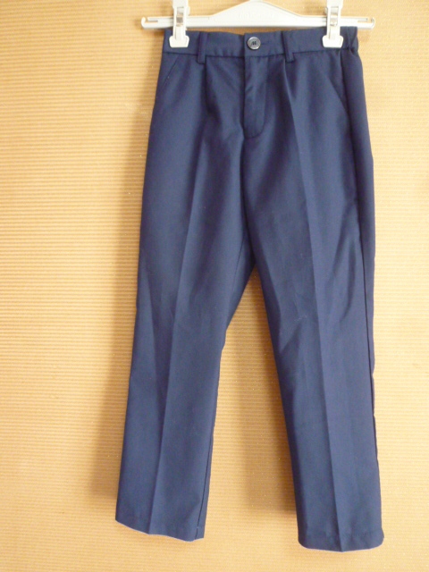 子ども フォーマルスーツ 5点セット 120 ジャケット パンツ ベスト シャツ ネクタイ 入学式 結婚式 七五三 上下セット 男の子_画像5