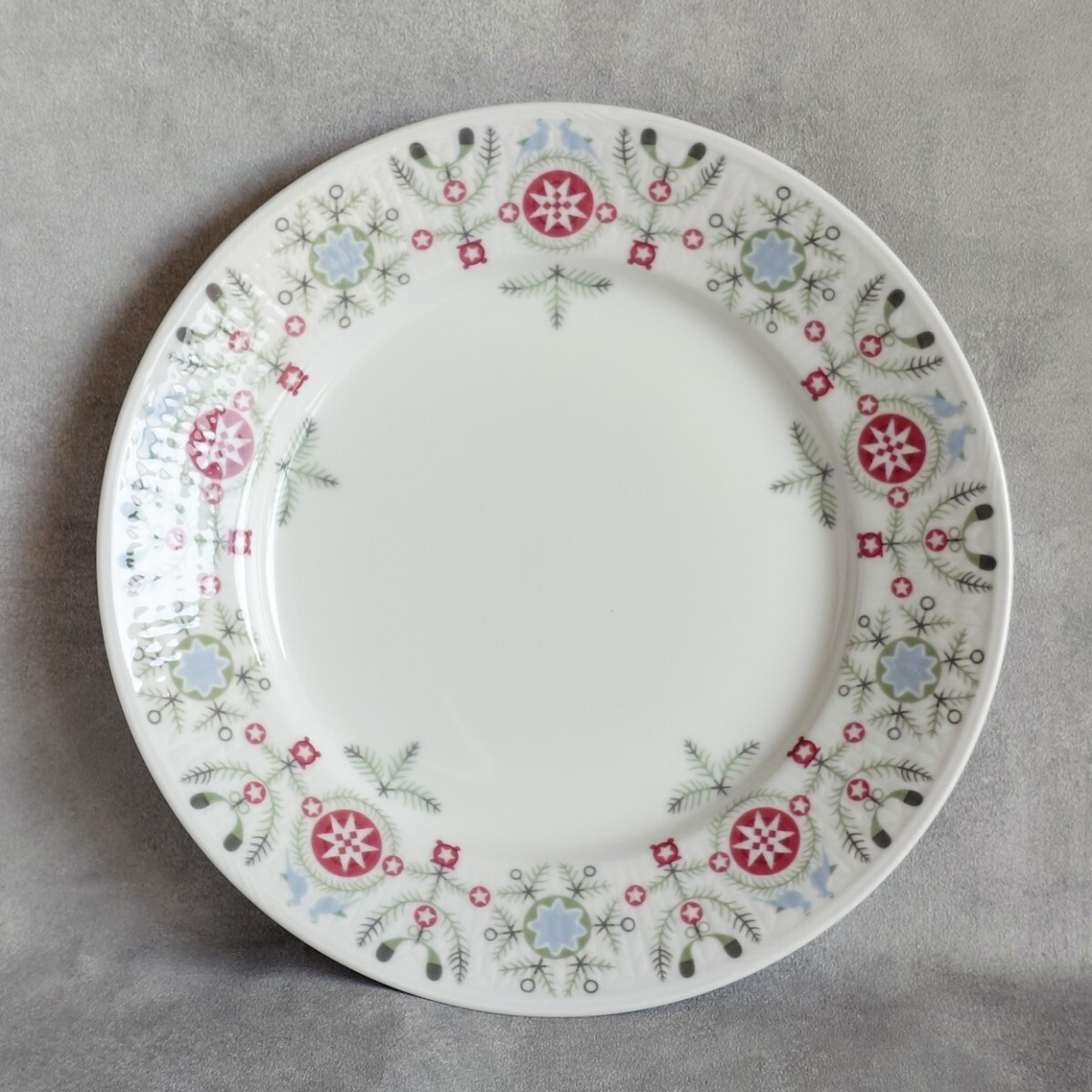 【新品】Rorstrand スウェディッシュグレース ウィンター プレート 21cm ロールストランド Swedish Grace Winter クリスマス_画像1