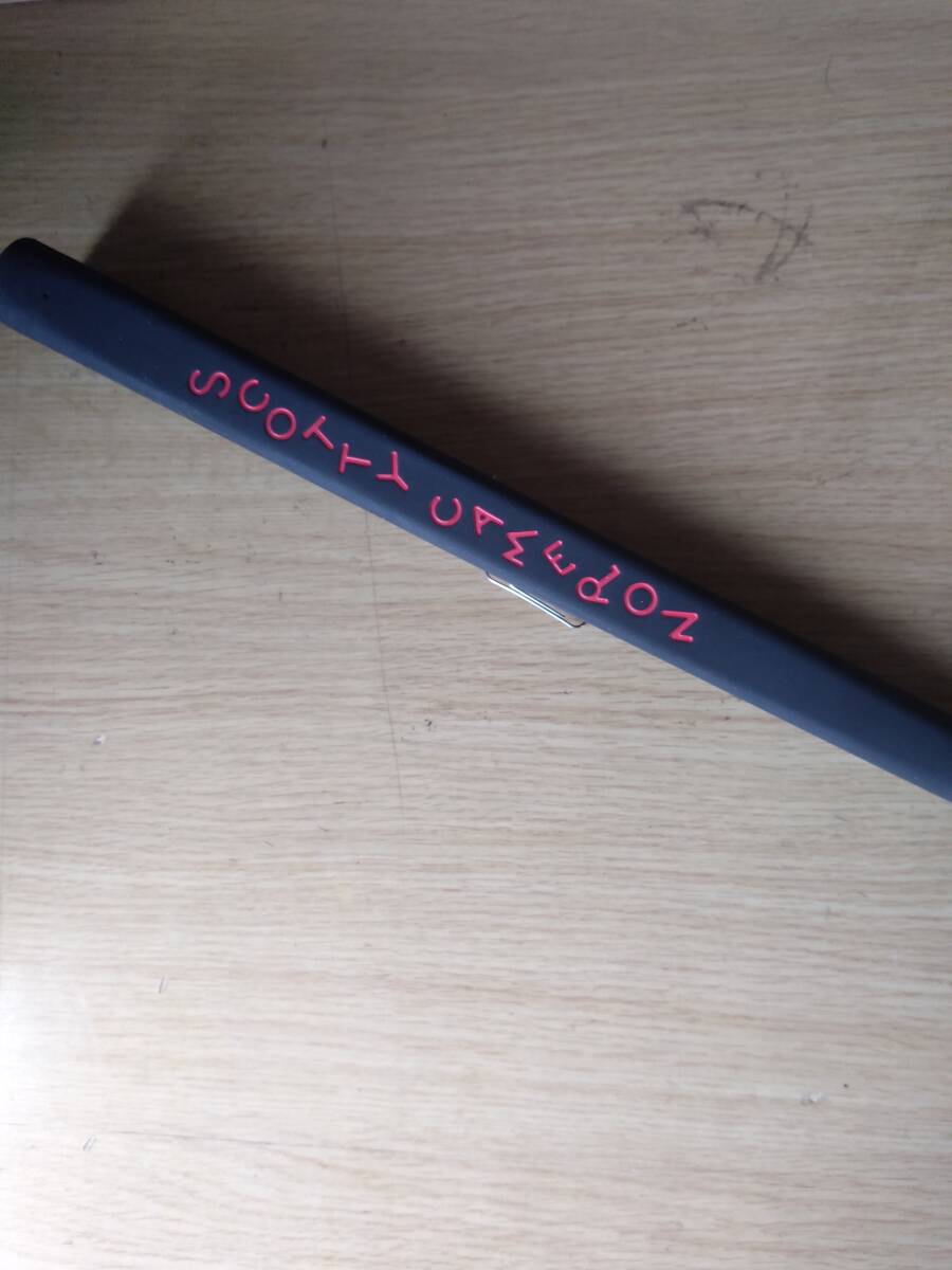 送料無料 ゴルフ パターグリップ ブラック 黒 スコッティキャメロン ダンシングロゴ ....._画像1