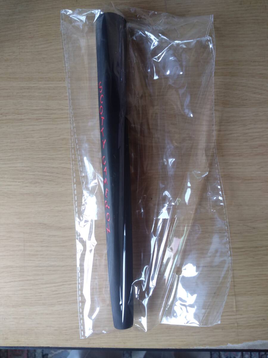 送料無料 ゴルフ パターグリップ ブラック 黒 スコッティキャメロン ダンシングロゴ ....._画像3