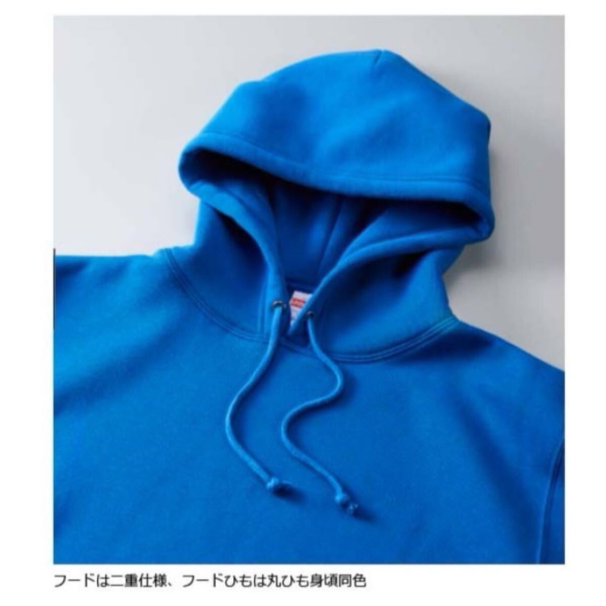 【ユナイテッドアスレ】新品 10oz プルオーバー パーカー 裏起毛 グレー Mサイズ United Athle 561801_画像7