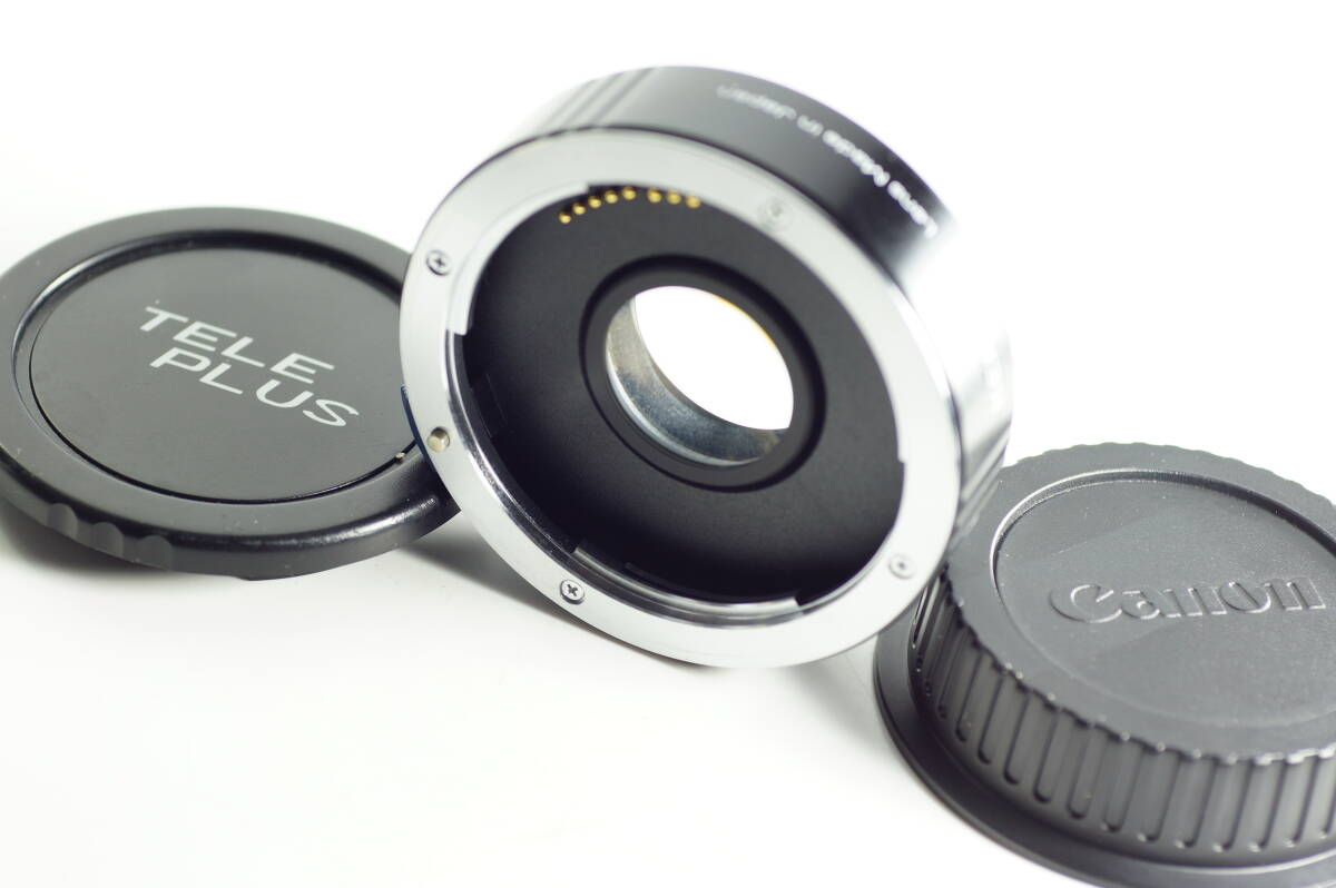 FOX546 キレイ EFマウント用 Kenko C-AF 1.5X Teleplus SHQ テレコンバーター Canon_画像1