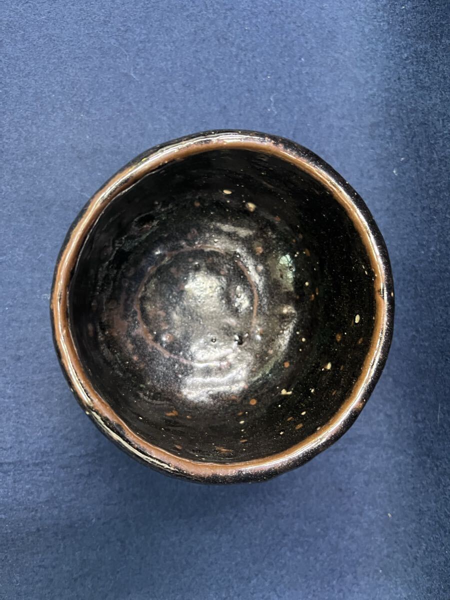abnov112608 瀬戸窯 祖母懐庵 茶碗 茶道具 時代物 _画像4