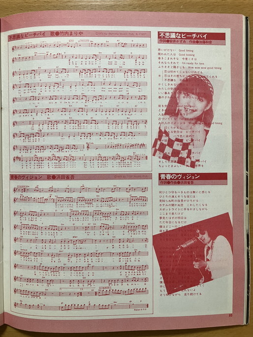 ★Guitar Book 1980/春 中島みゆき 久保田早紀 さだまさし 松山千春 オフコース 伊勢正三 谷村新司 清須邦義 財津和夫 ゴダイゴ 浜田省吾_画像2