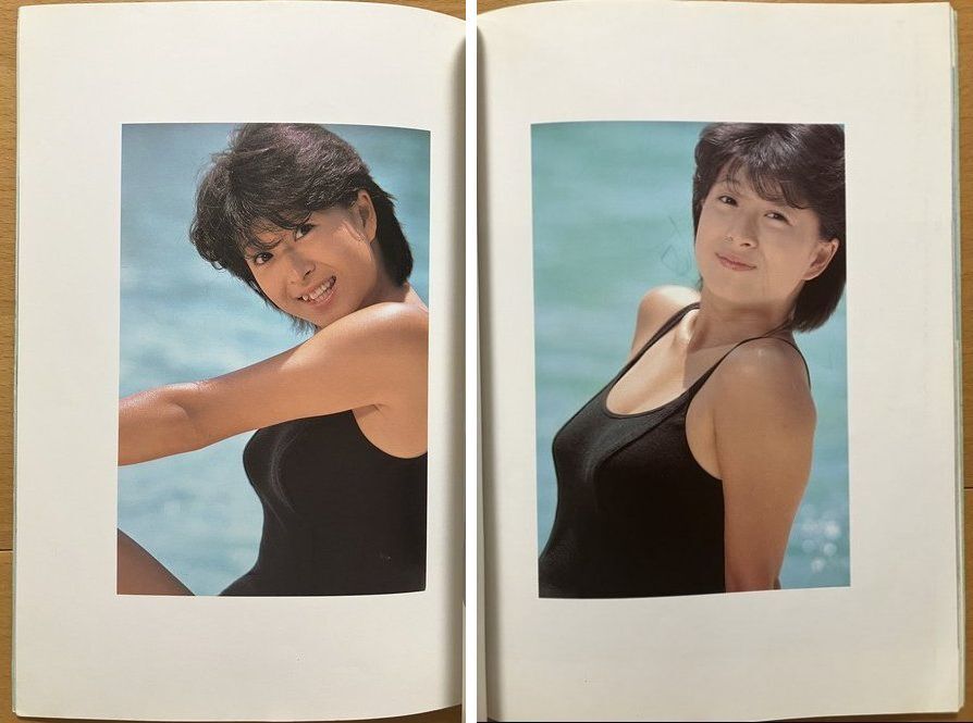 ★河合奈保子 写真集 LOVELY SUMMER 定価950円 1985/7/6発行 アリーナ37℃増刊_画像4