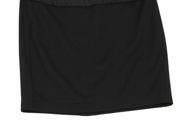  Gianni Versace GIANNI VERSACE бахрома оборудование орнамент юбка-трапеция чёрный M ранг 