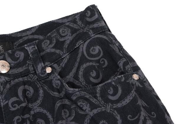 Versace Classic VERSACE CLASSIC V2 стрейч хлопок ba блокировка принт брюки темно-синий 27