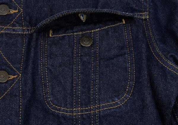 メゾンマルタンマルジェラMaison Martin Margiela デニムトラッカージャケット インディゴ48_画像6