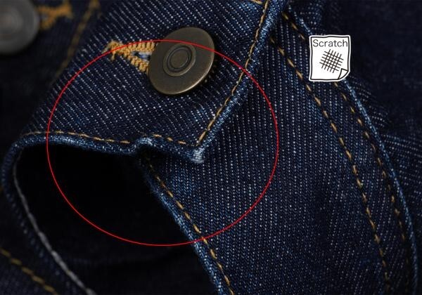 メゾンマルタンマルジェラMaison Martin Margiela デニムトラッカージャケット インディゴ48_画像9