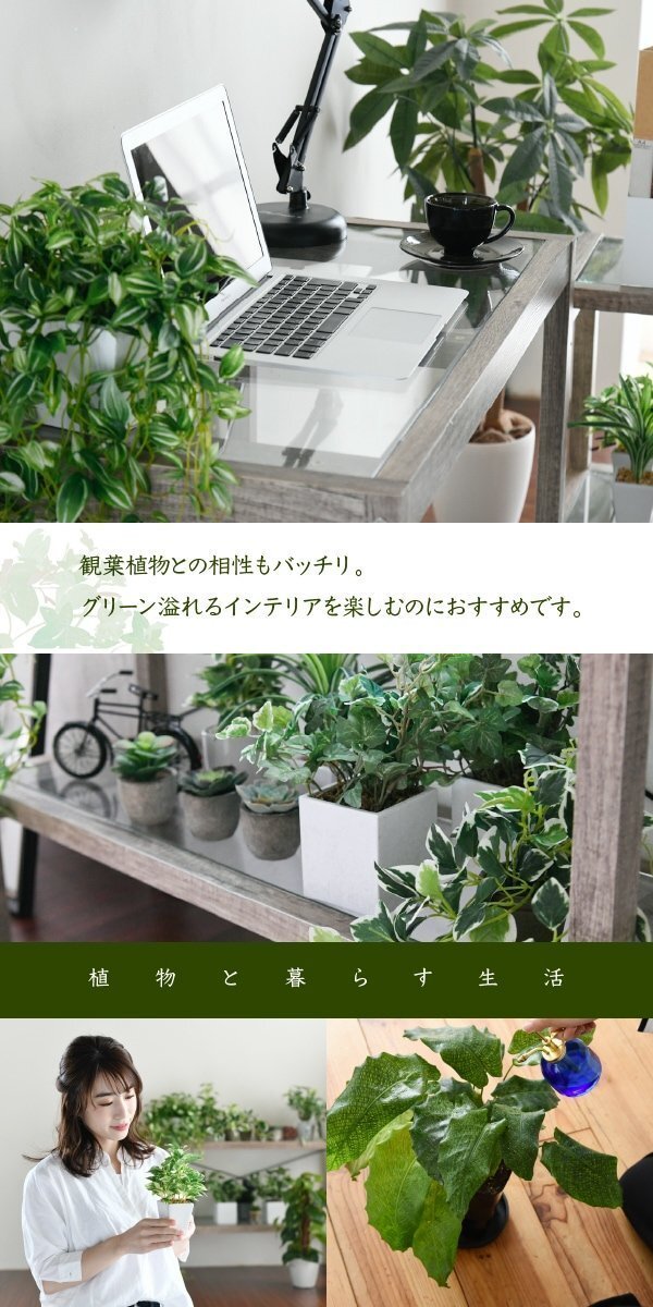 [JK план ] стол стекло ширина 90 простой компьютерный стол PC compact зеленый интерьер глубина 45 полки подставка модный из дерева стол 