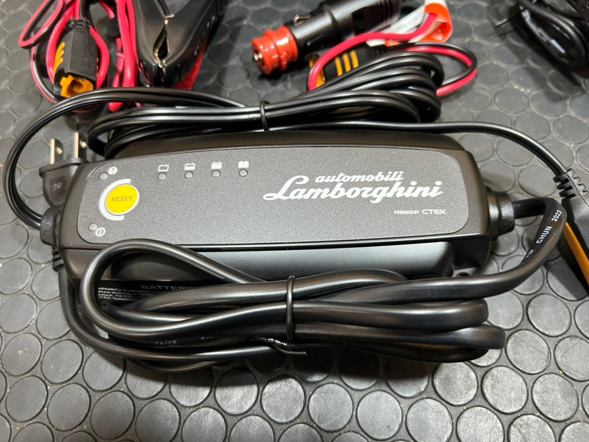 ★新品/未使用品★ Lamborghini ランボルギーニ　純正 バッテリーチャージャー ①【アクトツール久留米店】店頭同時販売_画像2