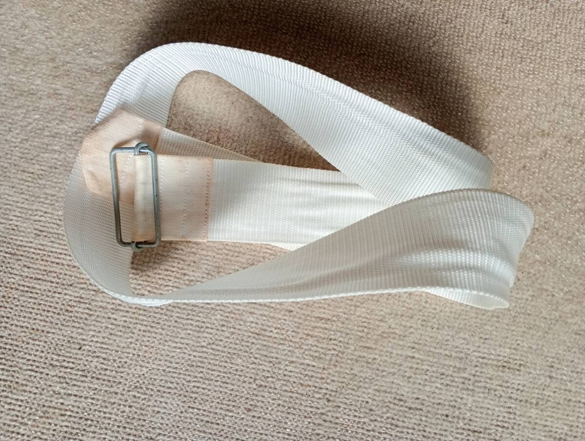 PEEL&LIFT ピールアンドリフト Damaged Bondage Trousers ダメージ ボンテージパンツ S 白_画像7