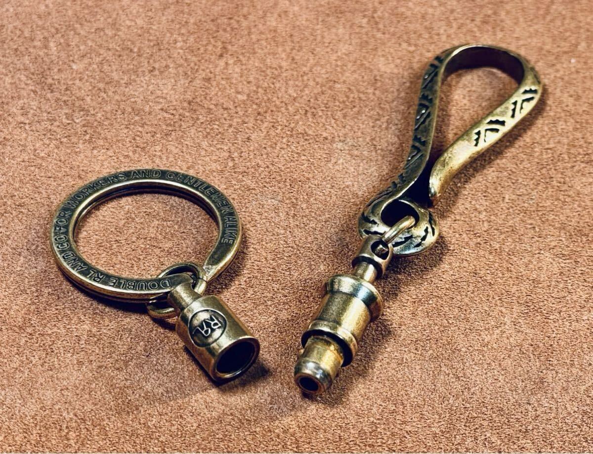 RRL キーフック キーホルダー ブラス 真鍮 ヴィンテージ ビンテージ_画像5