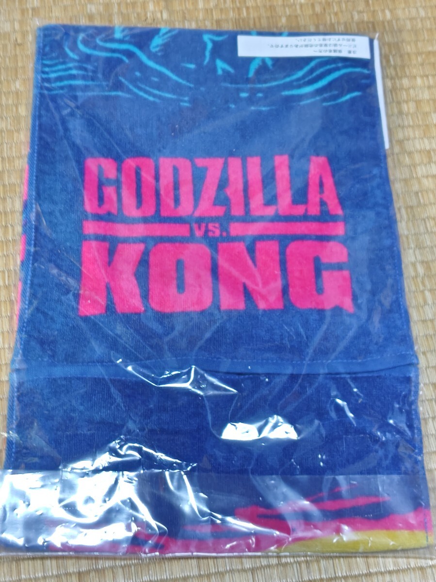 一番くじD賞・GODZILLA 未開封フェイスタオル1枚_画像4