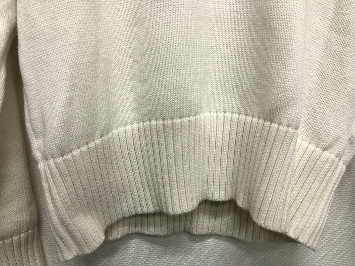 【AMI Alexandre Mattiussi】アミアレクサンドレマテュッシ★クルーネックセーター ニット ハートロゴ トップス A21FK009 サイズS 11_画像3