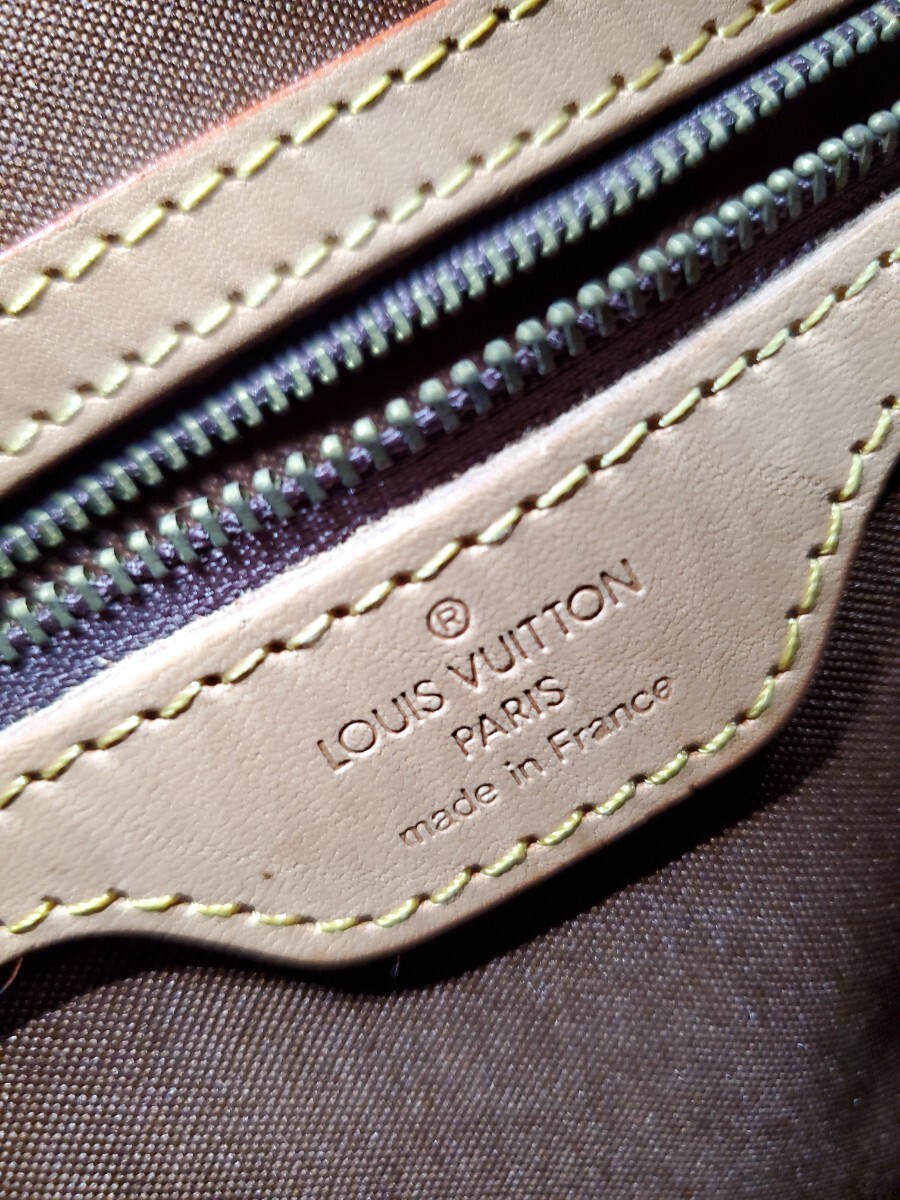 管28 本物 美品■ルイヴィトン■モノグラム M51148 カバピアノ ショルダートートバッグ ハンドバッグ_画像8