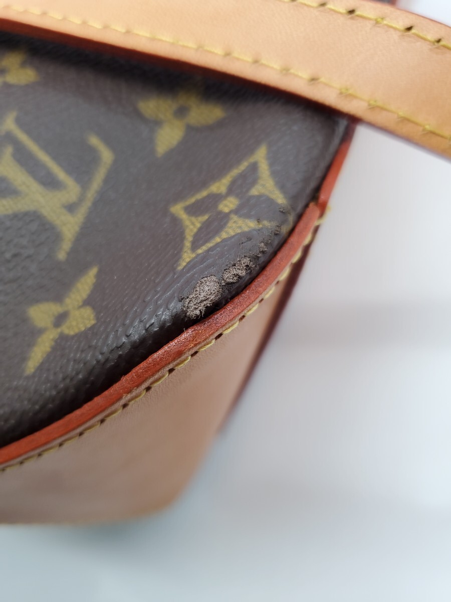 管28 本物 美品■ルイヴィトン■モノグラム M51148 カバピアノ ショルダートートバッグ ハンドバッグ_画像9