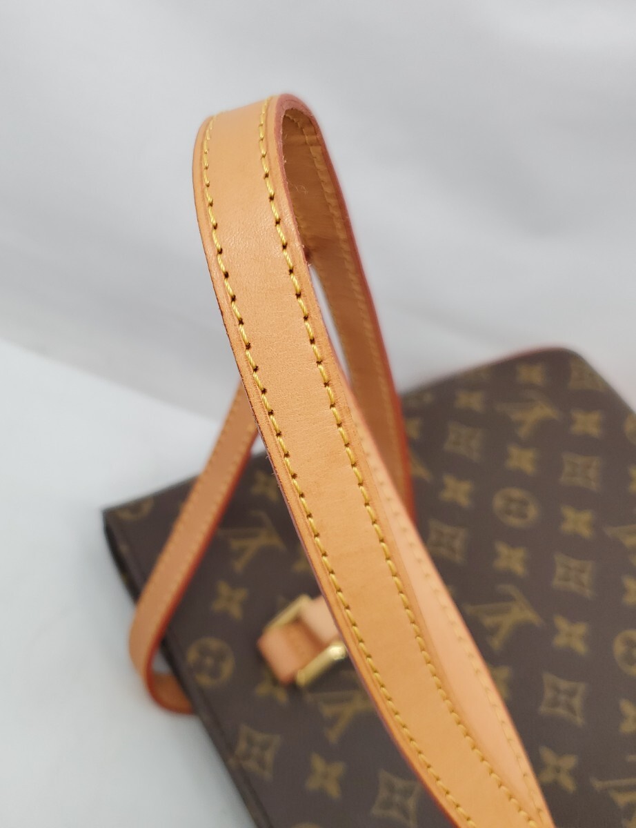 管28 本物 美品■ルイヴィトン■モノグラム M51148 カバピアノ ショルダートートバッグ ハンドバッグ_画像4