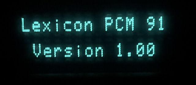 Lexicon PCM91 国内代理店品 デジタルリバーブ レキシコン PCM90 PCM80 SSL NEVE_画像8