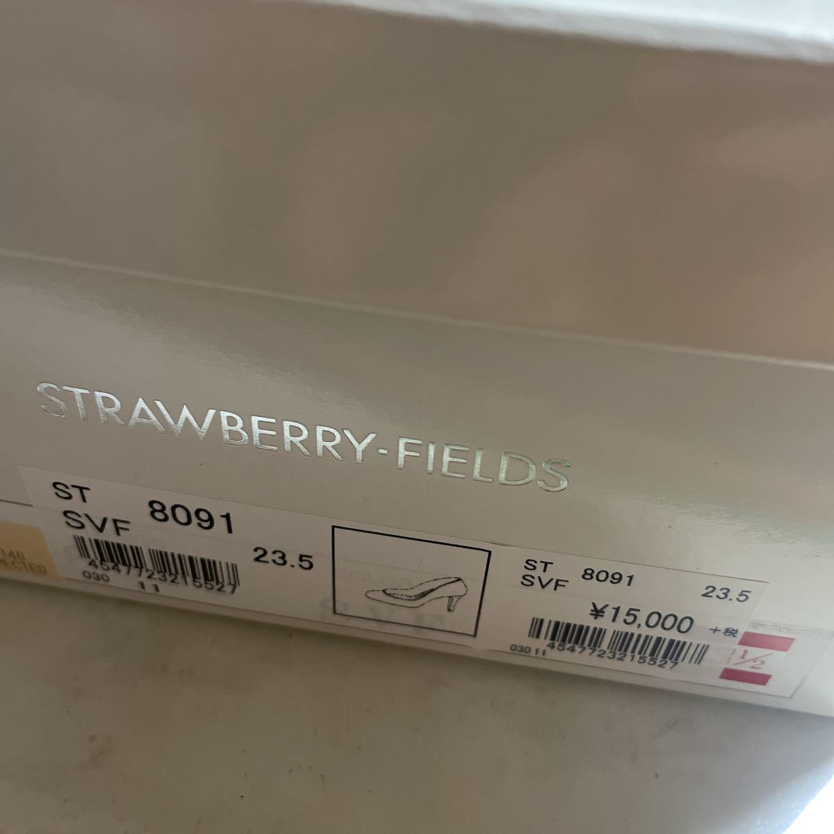 新品　ストロベリーフィールズ　ラウンドトゥパンプスグリッター　SVF_画像9