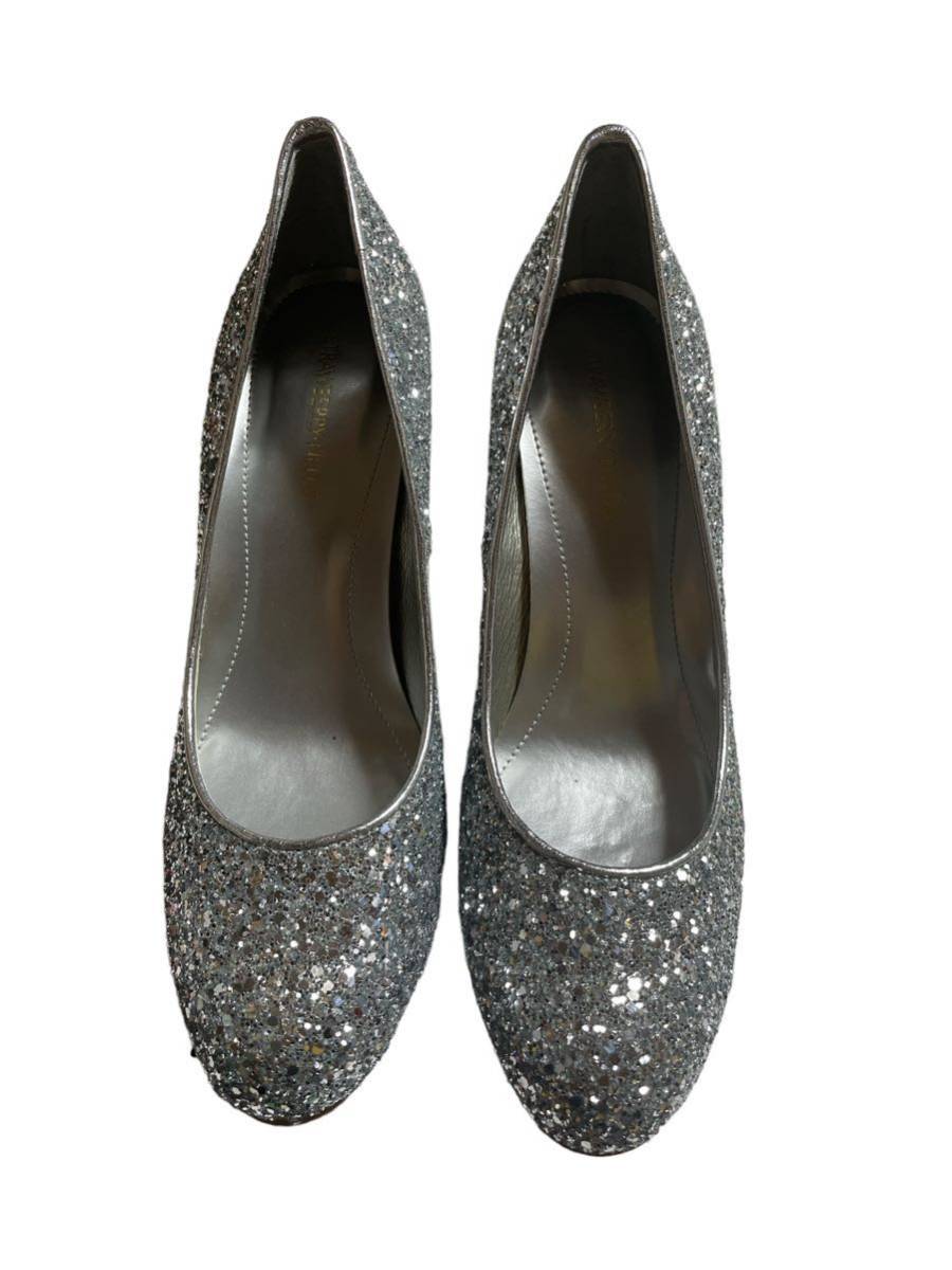 新品　ストロベリーフィールズ　ラウンドトゥパンプスグリッター　SVF_画像2