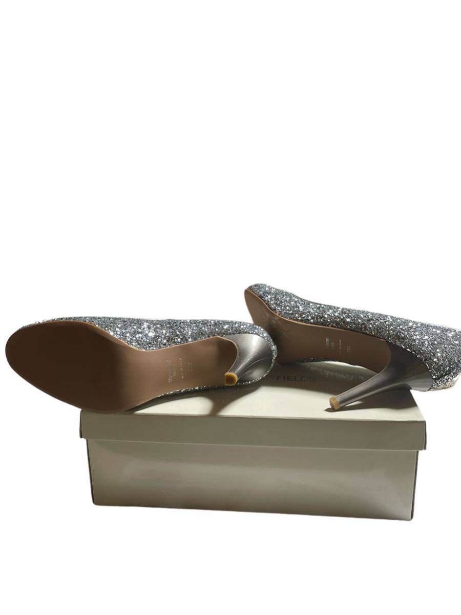 新品　ストロベリーフィールズ　ラウンドトゥパンプスグリッター　SVF_画像4