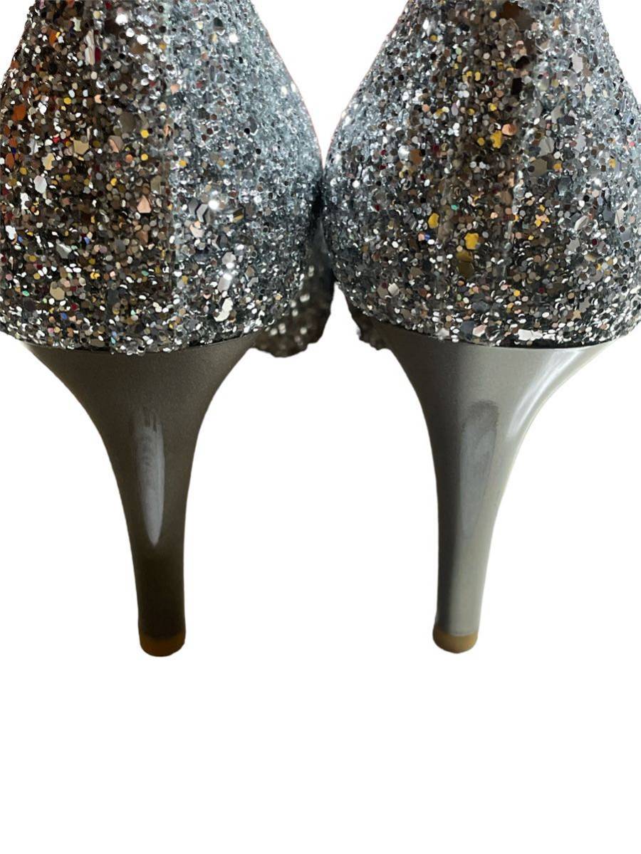 新品　ストロベリーフィールズ　ラウンドトゥパンプスグリッター　SVF_画像7