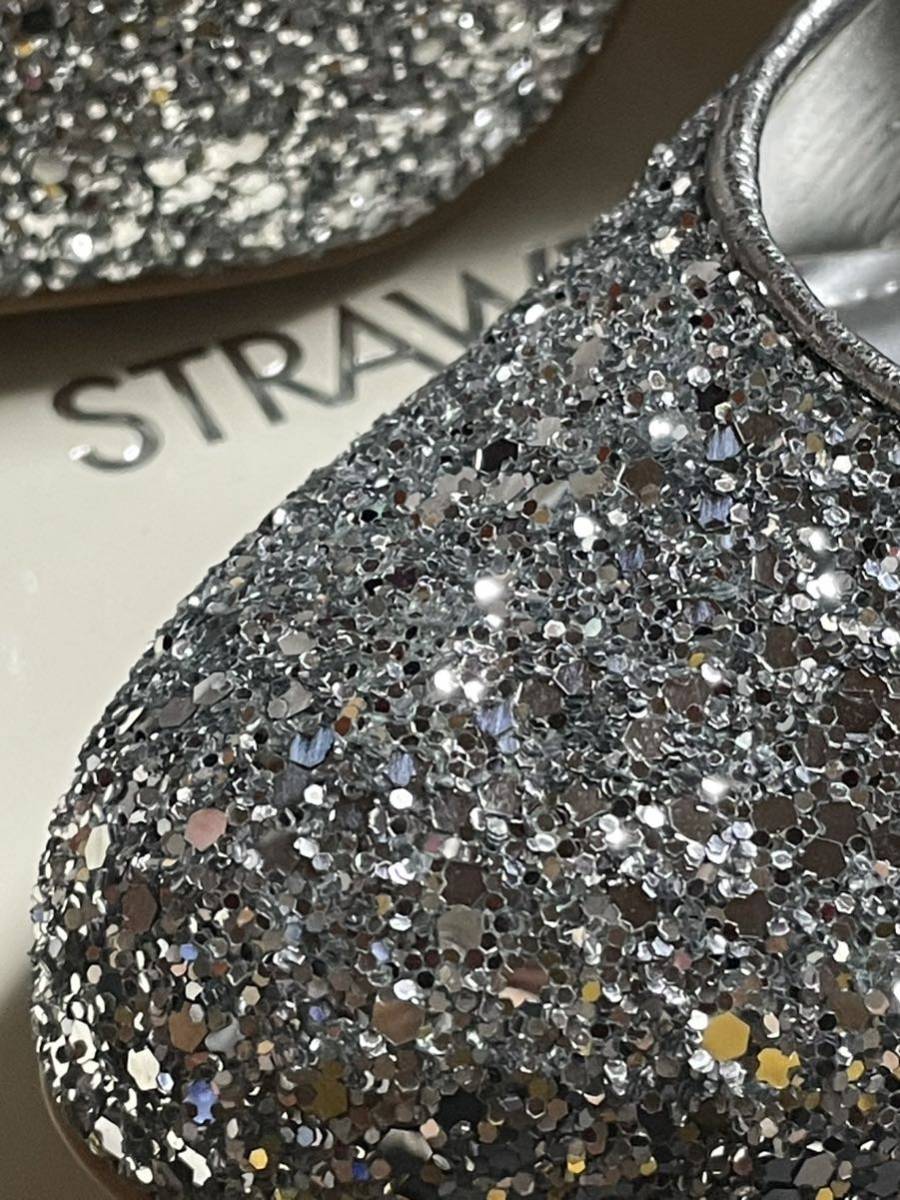 新品　ストロベリーフィールズ　ラウンドトゥパンプスグリッター　SVF_画像8