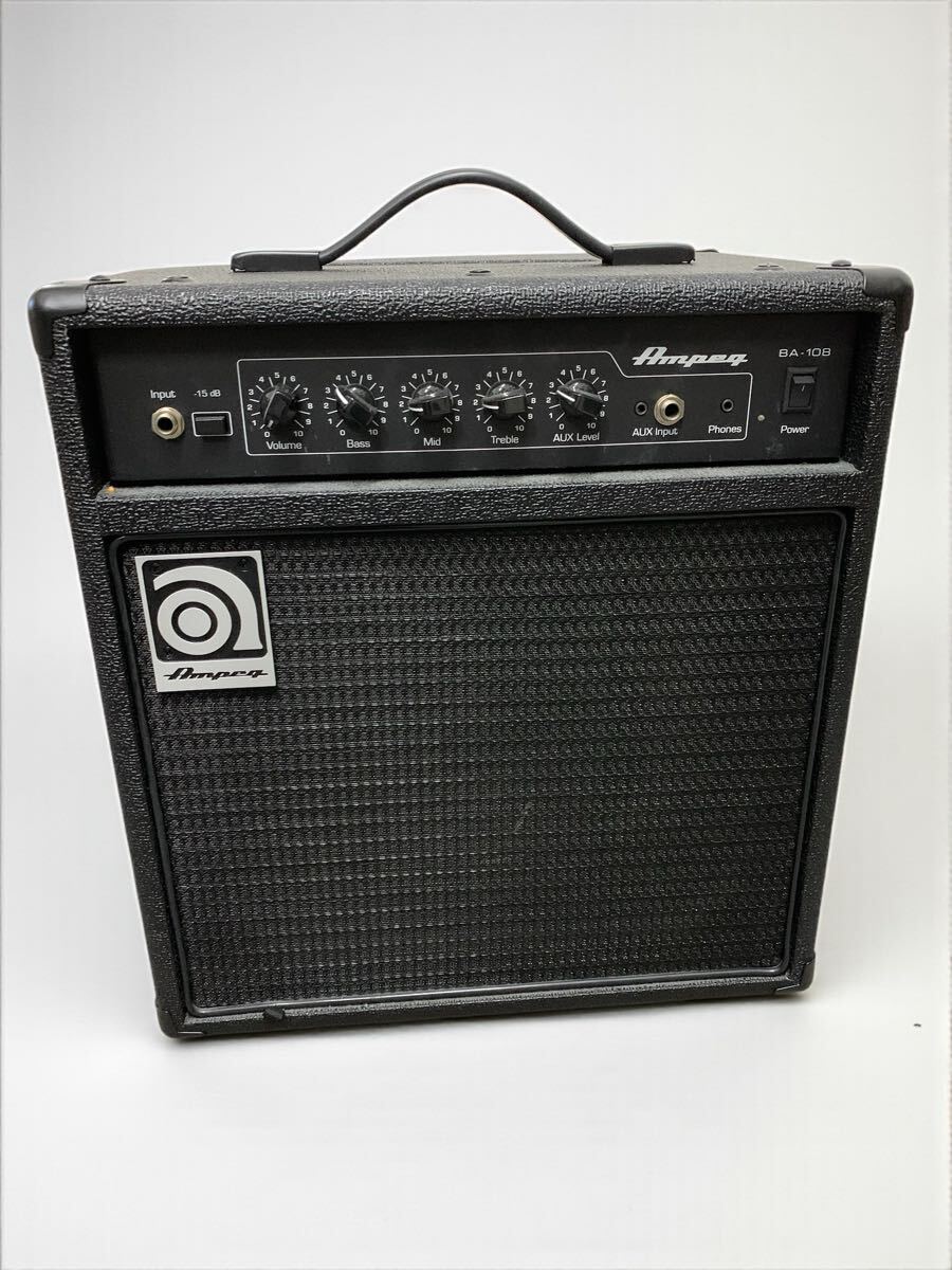 *I1115C Ampeg Anne колок основа усилитель BA108 v2 100V 50/60Hz усилитель звуковая аппаратура акустическое оборудование звук оборудование электризация только подтверждено текущее состояние товар 