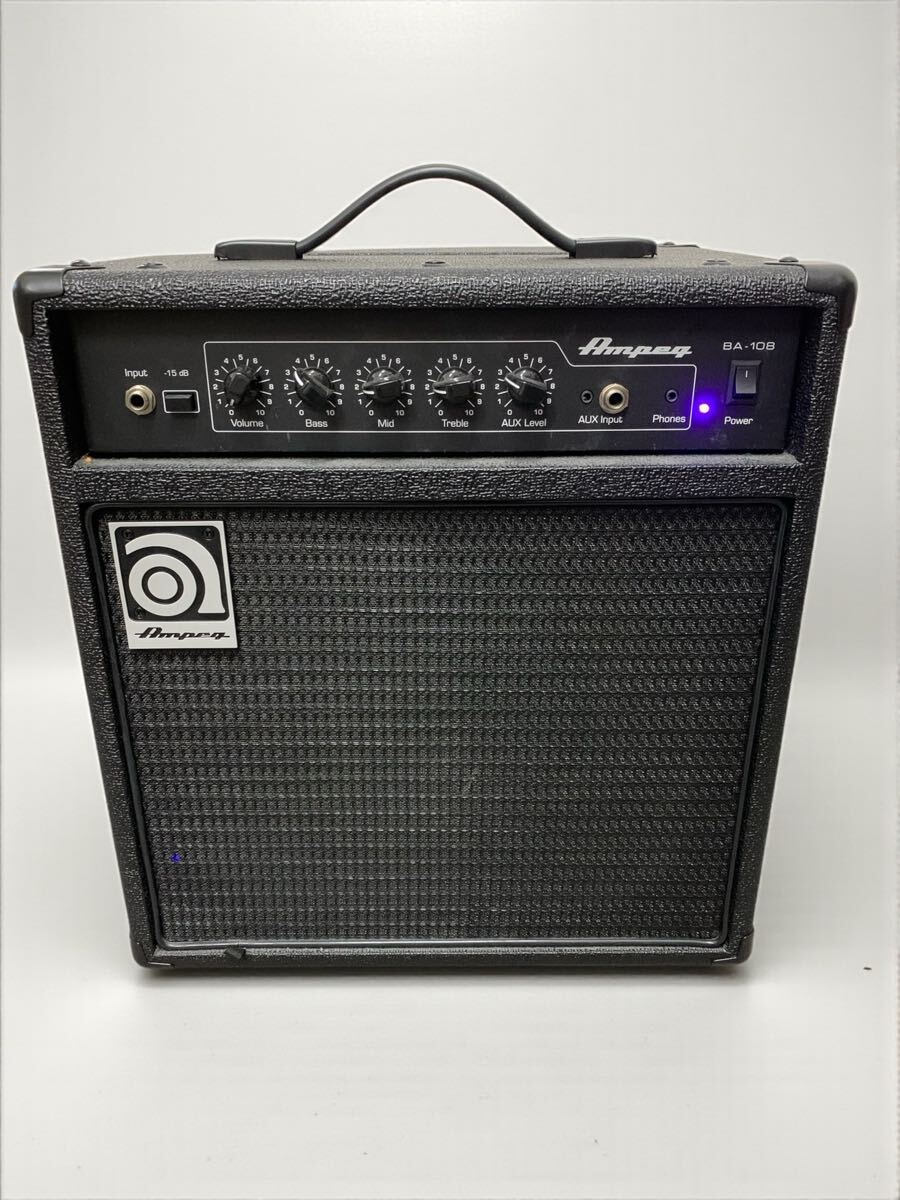 *I1115C Ampeg Anne колок основа усилитель BA108 v2 100V 50/60Hz усилитель звуковая аппаратура акустическое оборудование звук оборудование электризация только подтверждено текущее состояние товар 