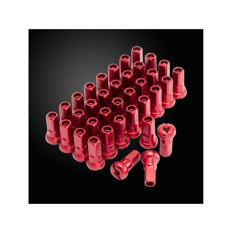 Z-Wheel W31-P3363 アルミニップル レッド 赤 P3 36個_画像1