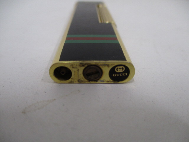 (3111) GUCCI ライター グッチ ゴールド 喫煙具 現状品_画像8