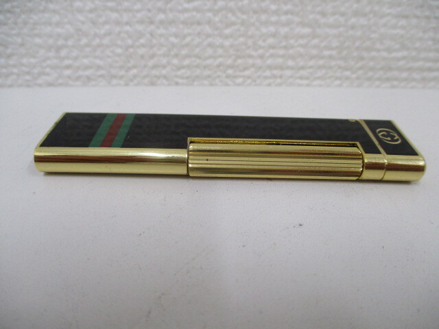 (3111) GUCCI ライター グッチ ゴールド 喫煙具 現状品_画像4