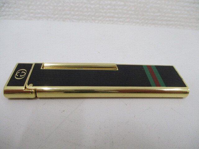 (3111) GUCCI ライター グッチ ゴールド 喫煙具 現状品_画像5
