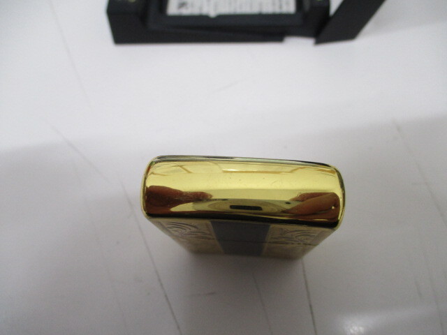 (3112) ZIPPO ジッポー BRADFORD.PA. 金色 ゴールドカラー 現状品_画像6
