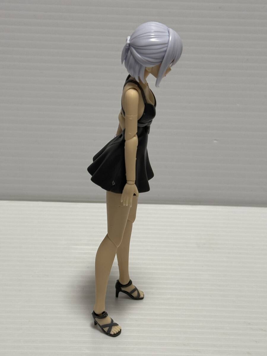 創彩少女庭園 小鳥遊 暦 【水着】ドリーミングスタイル ブラックスワン コトブキヤ 美少女プラモデル 美プラ ジャンク_画像6