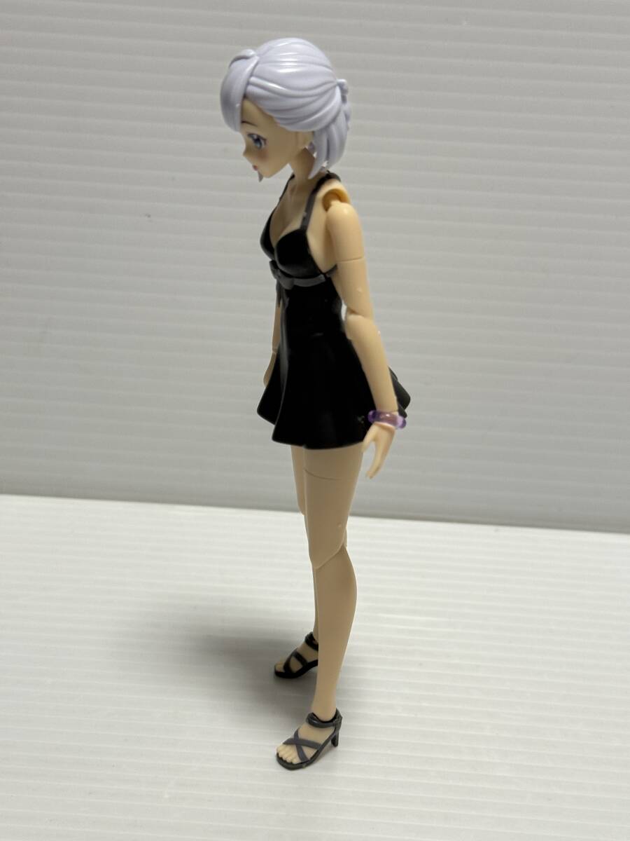 創彩少女庭園 小鳥遊 暦 【水着】ドリーミングスタイル ブラックスワン コトブキヤ 美少女プラモデル 美プラ ジャンク_画像4