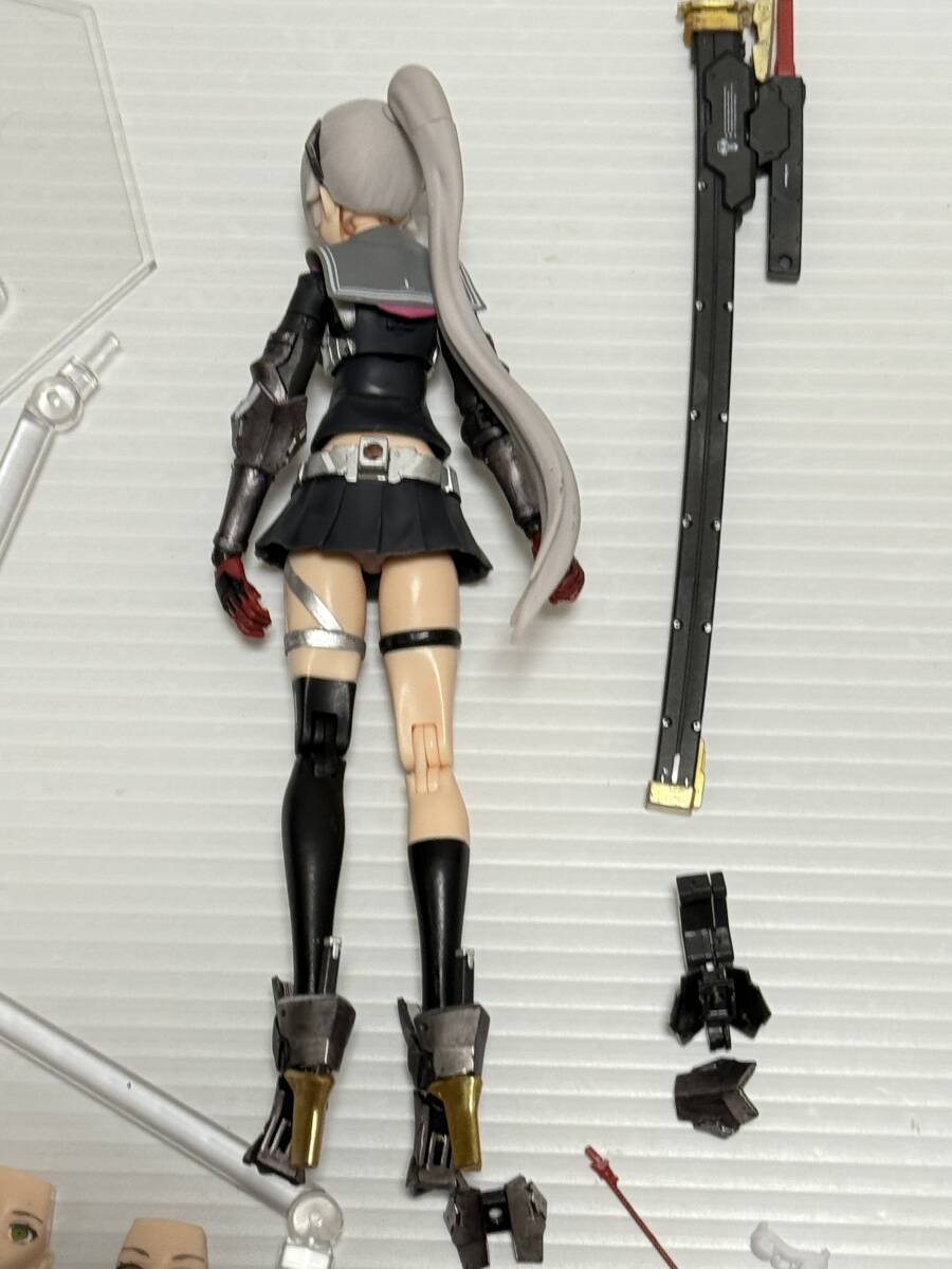 PLAMAX HH-01 壱 重兵装型女子高生 マックスファクトリー 美少女プラモデル 美プラ ジャンク_画像2