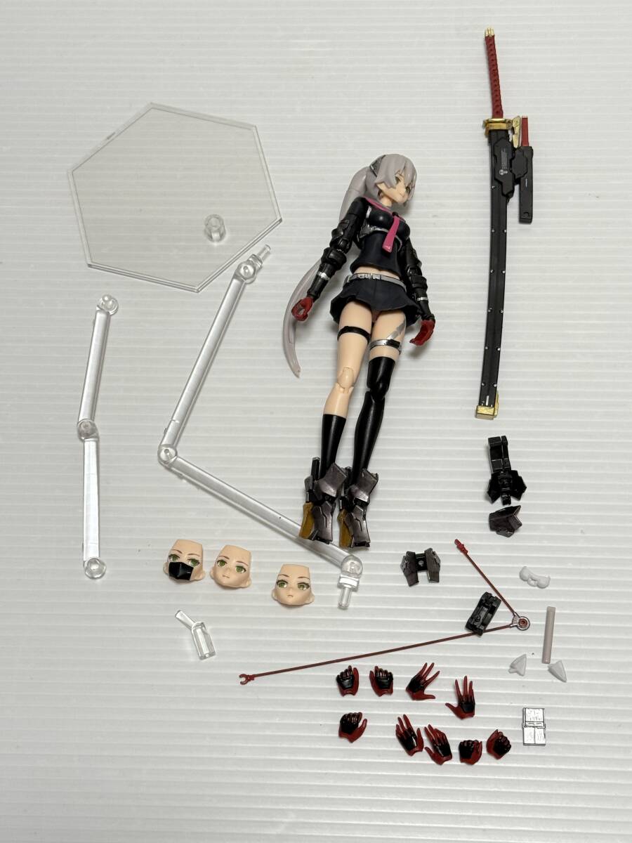 PLAMAX HH-01 壱 重兵装型女子高生 マックスファクトリー 美少女プラモデル 美プラ ジャンク_画像1