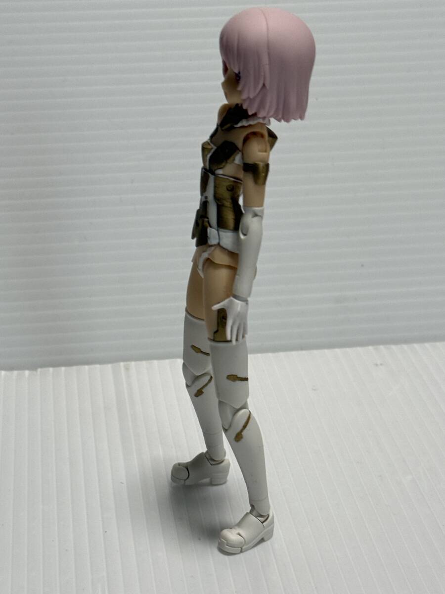 フレームアームズ・ガール マテリア White Ver. コトブキヤ 美少女プラモデル 美プラ ジャンク_画像3