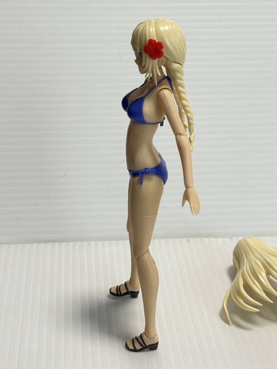 創彩少女庭園　佐伯 リツカ 【水着】　コトブキヤ　美少女プラモデル　美プラ　ジャンク_画像4
