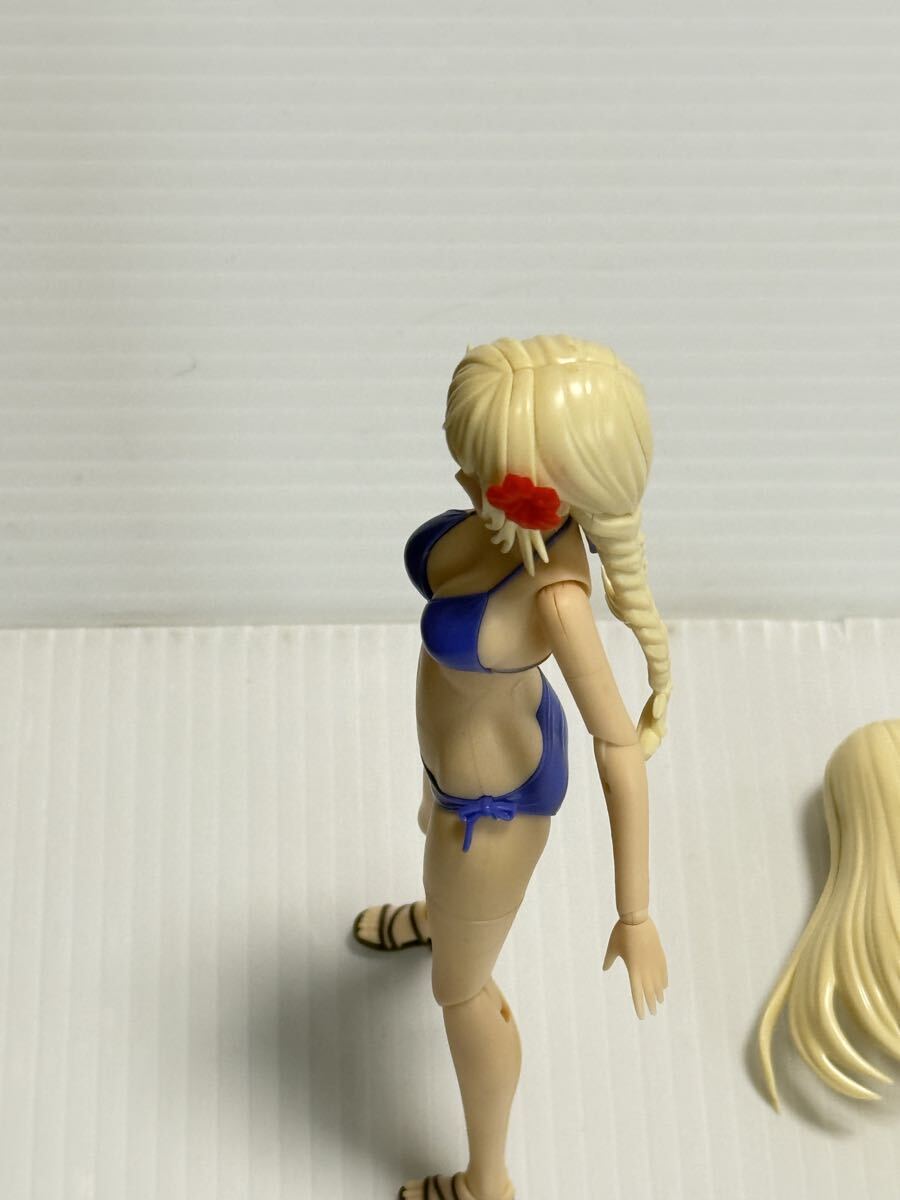 創彩少女庭園　佐伯 リツカ 【水着】　コトブキヤ　美少女プラモデル　美プラ　ジャンク_画像5