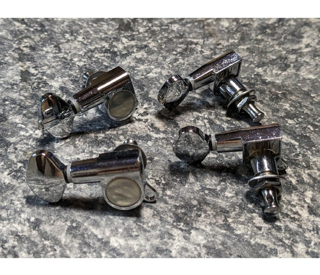 極安！　ウクレレ　ペグ　メタルボタン　サービス品_画像6