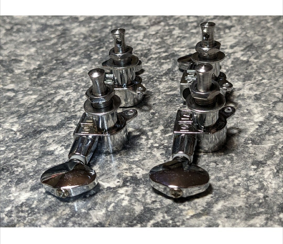 極安！　ウクレレ　ペグ　メタルボタン　サービス品_画像4