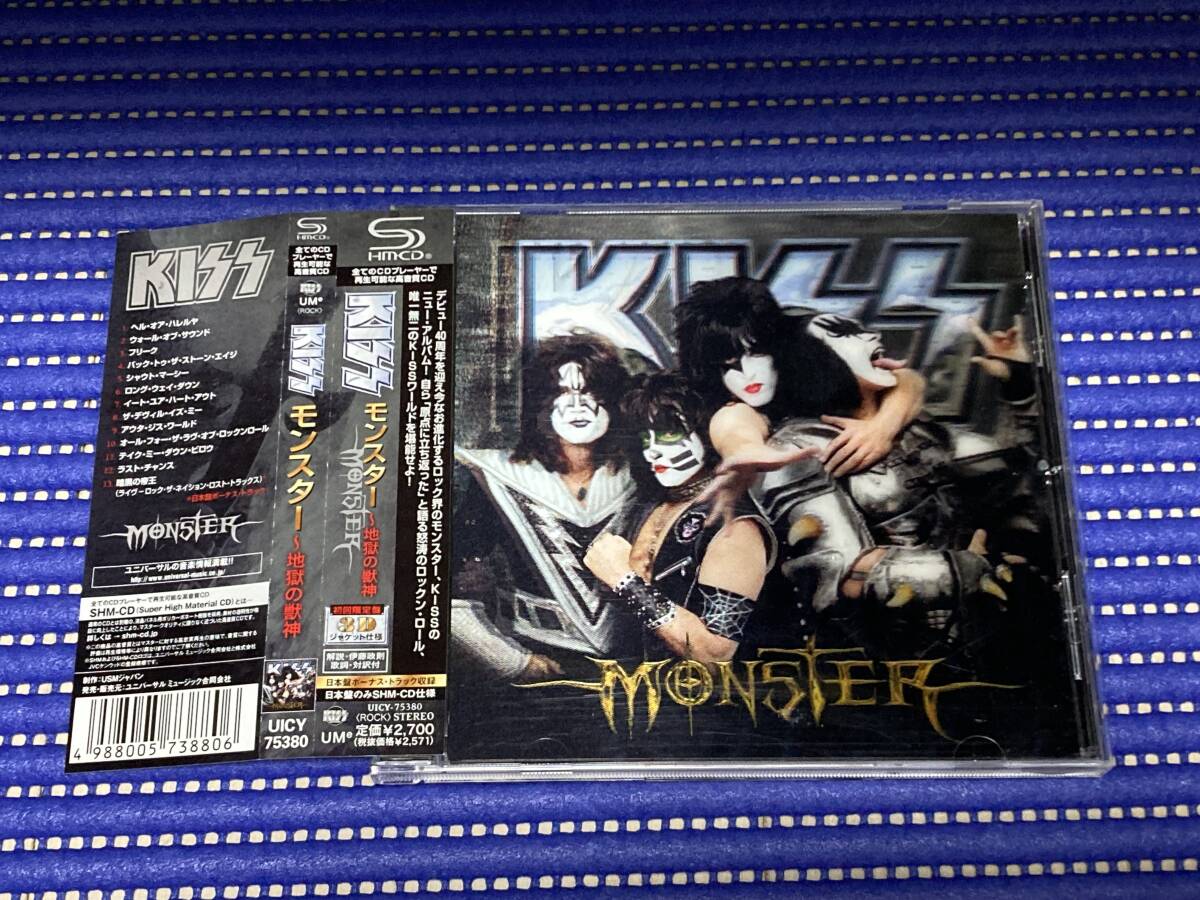 【初回限定盤 3Dジャケ】KISS / Monster ~地獄の獣神 SHM-CD '12年作 帯付_画像1