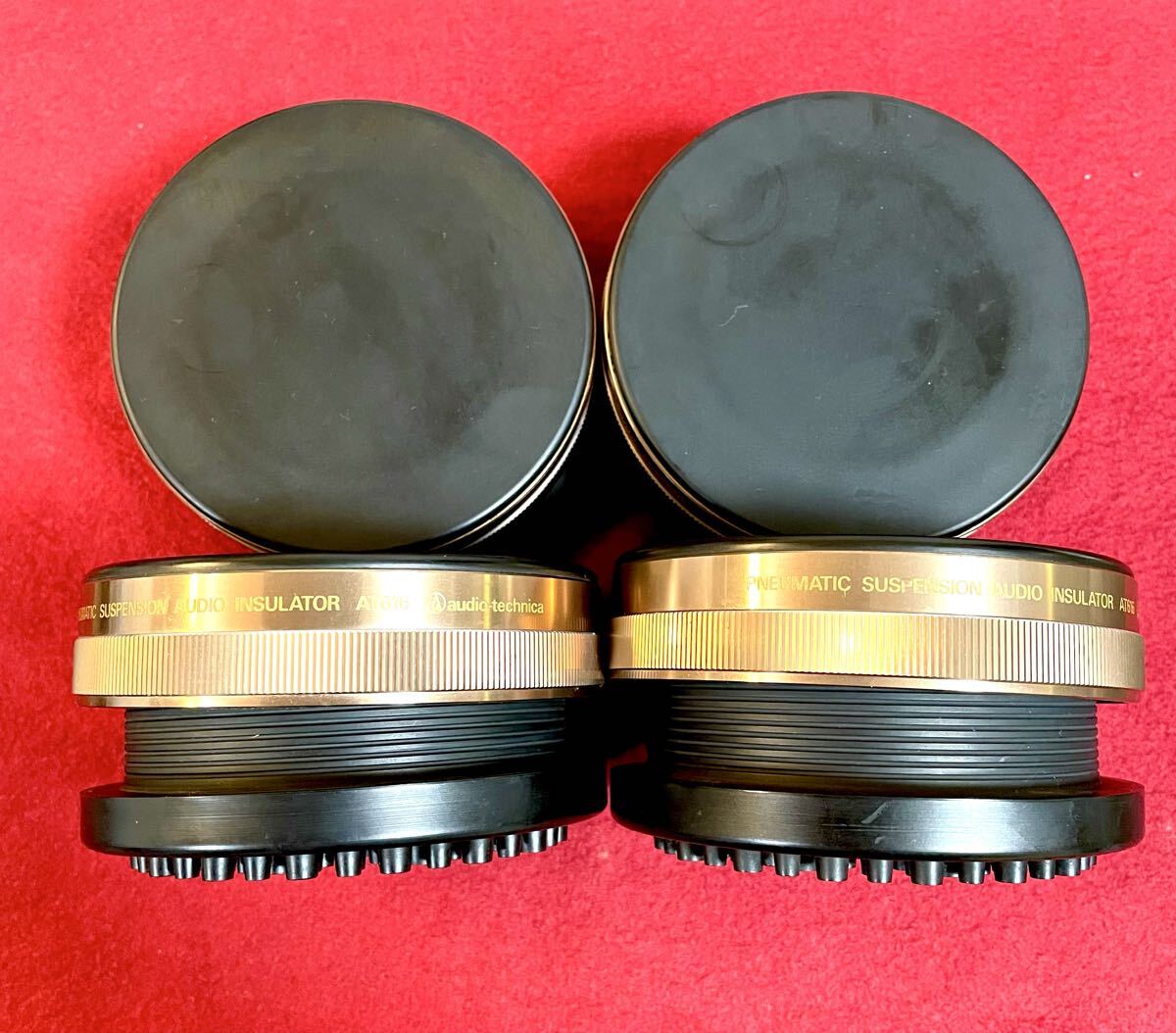 オーディオテクニカ audio-technica 大型インシュレーター AT-616 4個セット_画像1