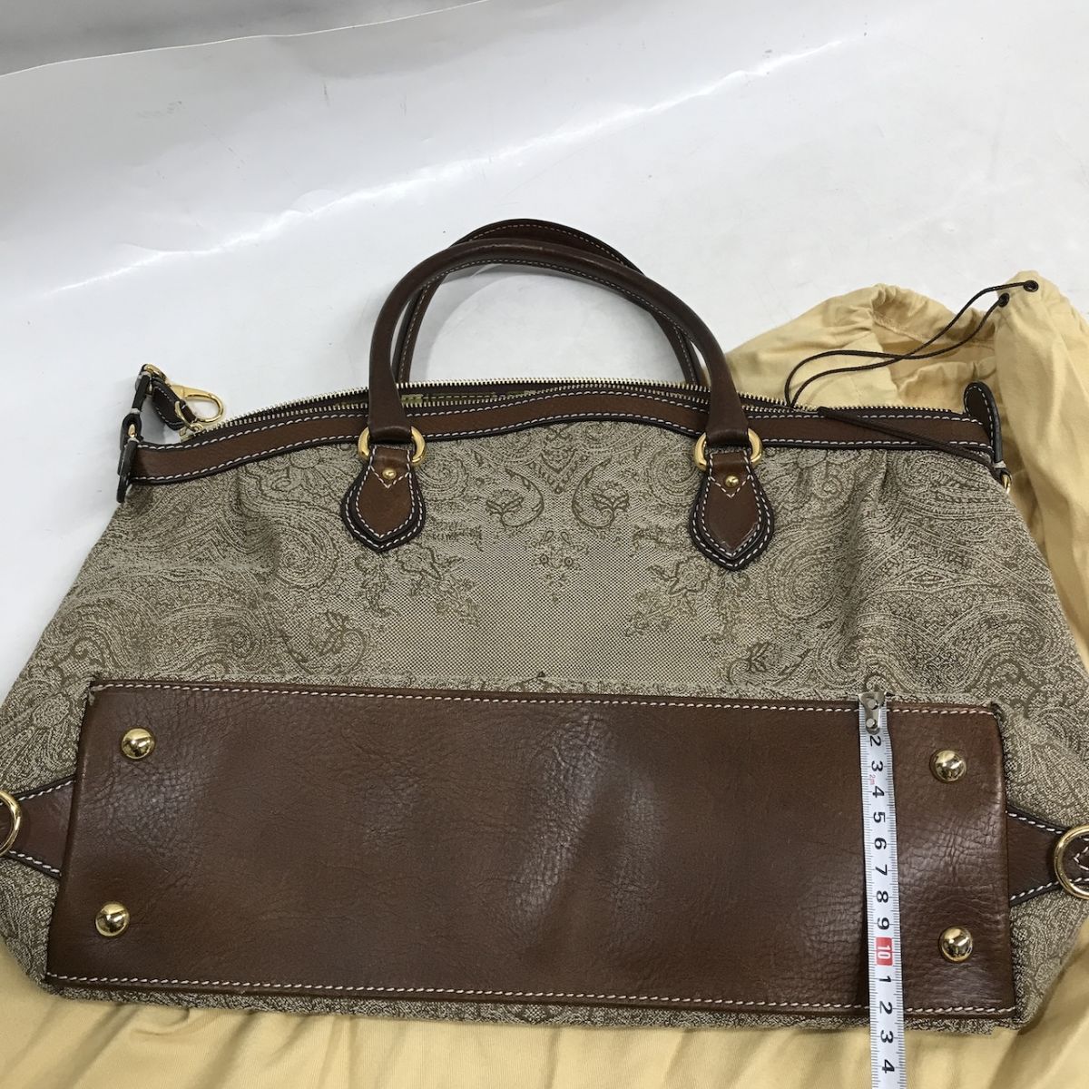 エトロ (ETRO) ボストンバッグ トートバッグ 保存袋（ダストバッグ） 嶺D1004-33_画像4