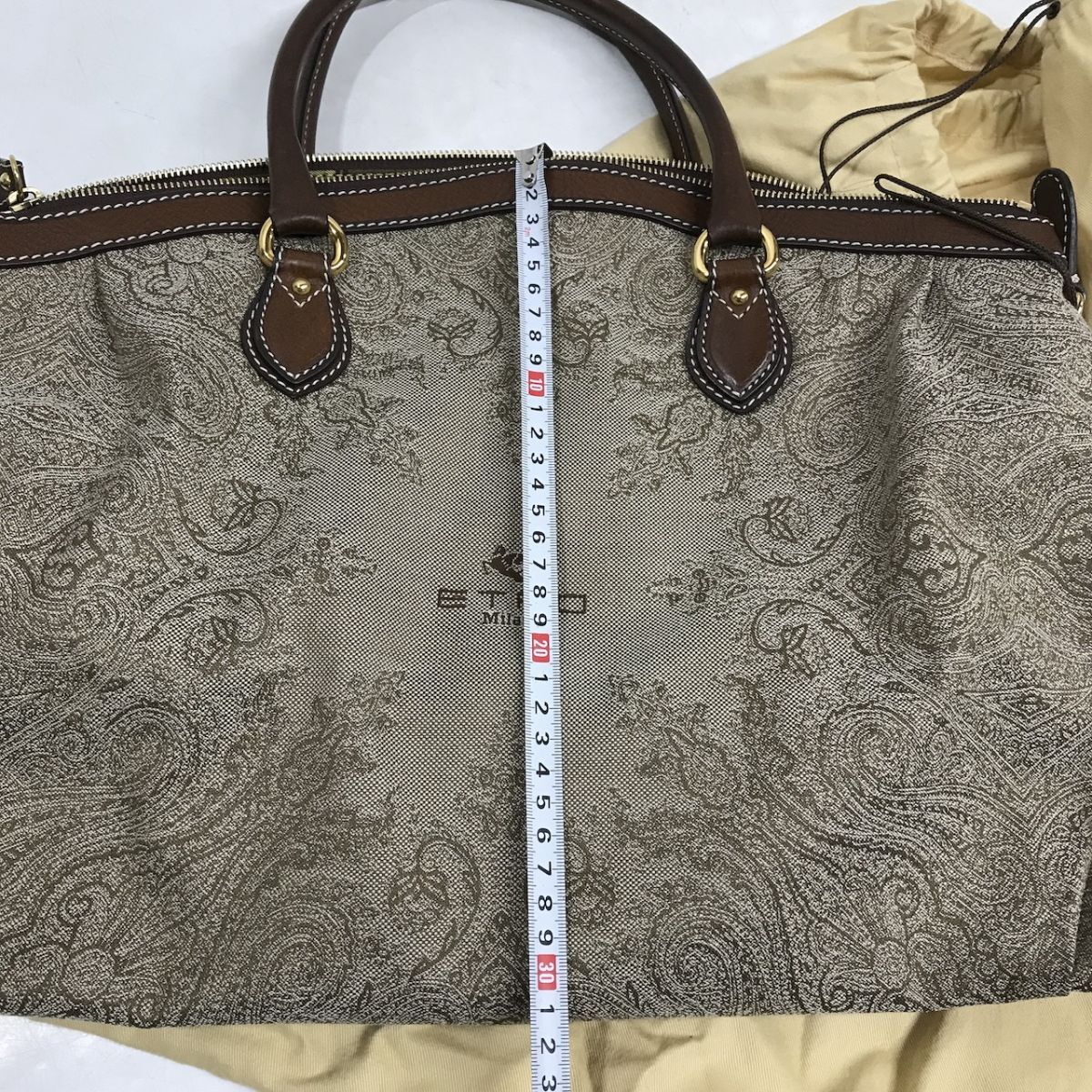 エトロ (ETRO) ボストンバッグ トートバッグ 保存袋（ダストバッグ） 嶺D1004-33_画像5