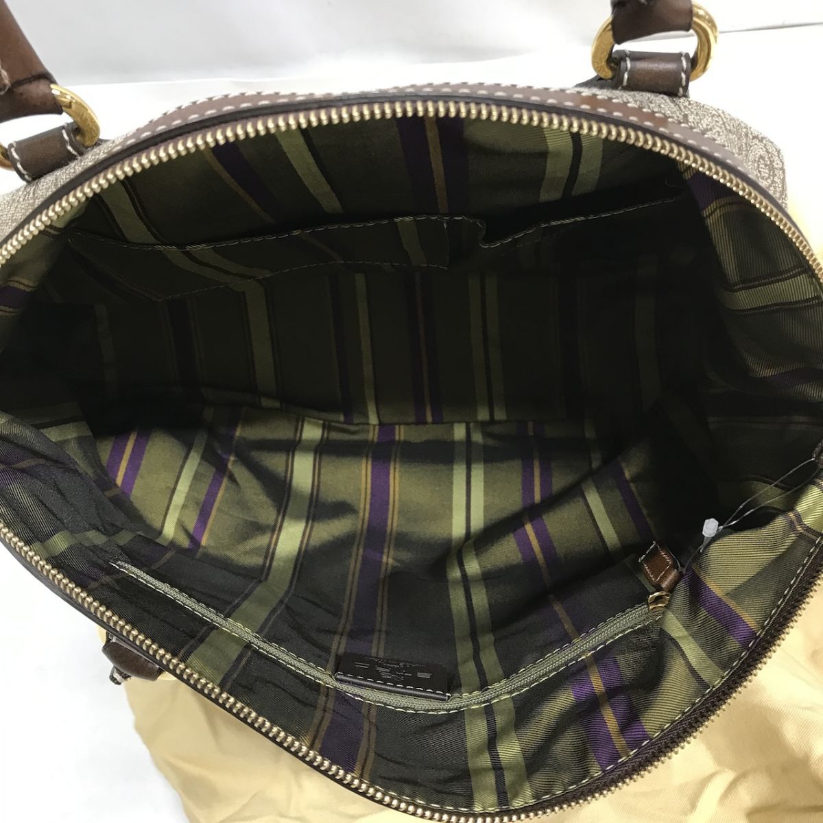 エトロ (ETRO) ボストンバッグ トートバッグ 保存袋（ダストバッグ） 嶺D1004-33_画像6